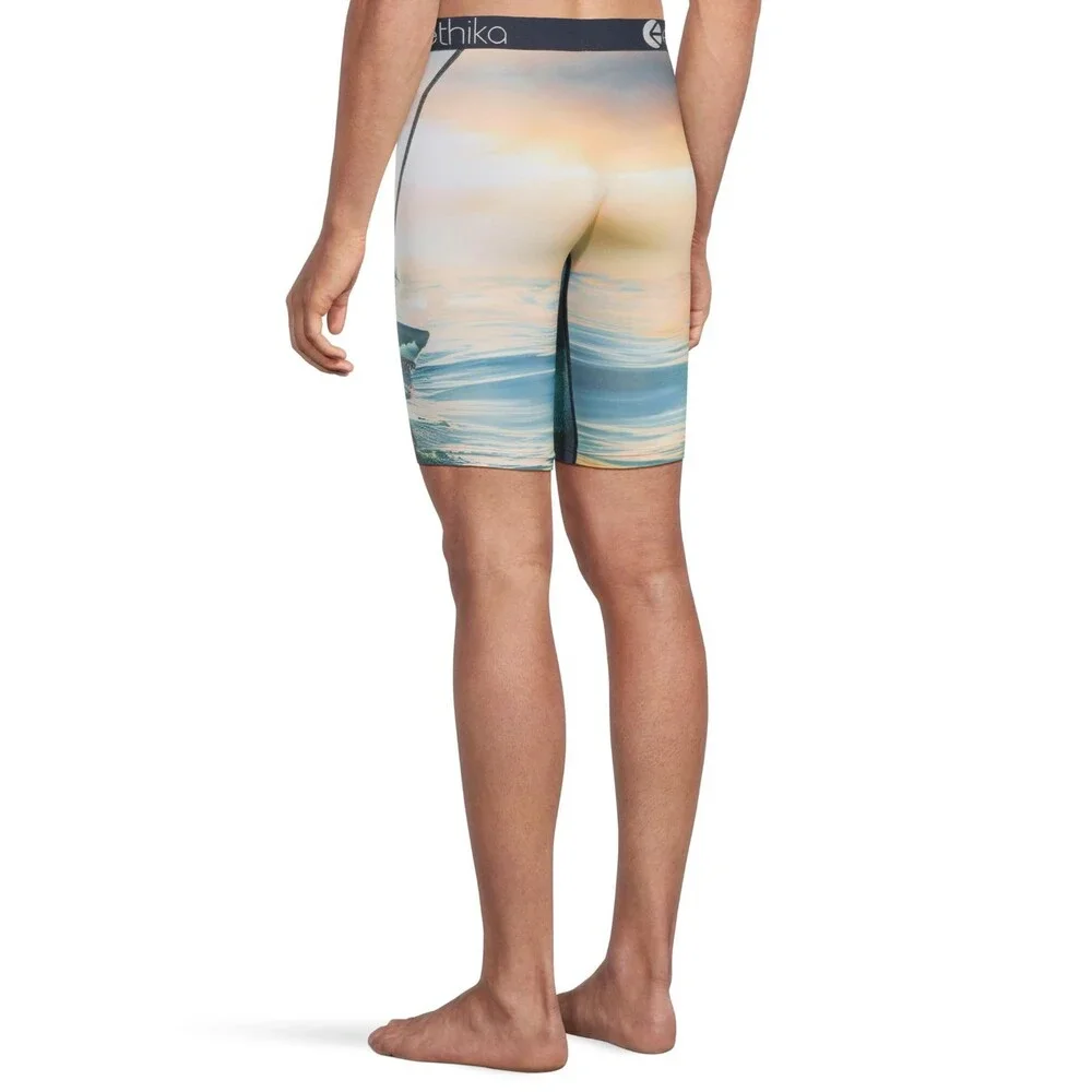 Ethika Underwear Mens Medium Multi Jaw Dropped Graphic Print Boxer Brief GBO2828